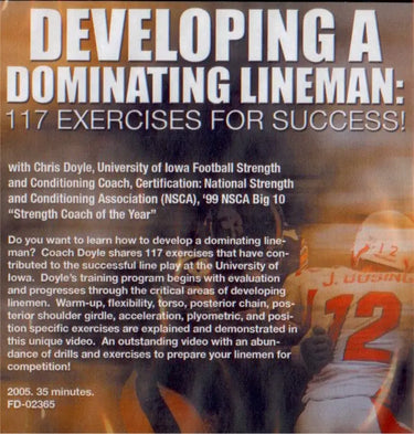 (Rental)-Developing A Dominating Lineman: 117 Exercises For Chris Doyle